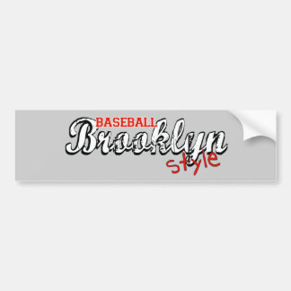 Adesivo Para Carro Estilo Brooklyn de Basebol