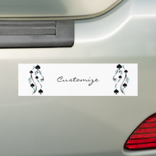 Adesivo Para Carro Estilo de Tatuagem de Espadas Negras Estilo Thunde