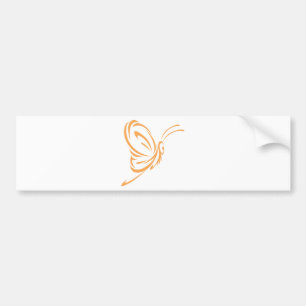 Adesivo Para Carro Estilo elegante do tatuagem da borboleta