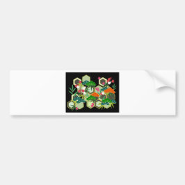 Adesivo Para Carro Estilo Japonês do Dia do ano novo