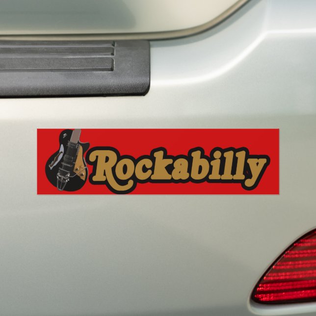 Adesivo Para Carro Estilo Rockabilly (No carro)