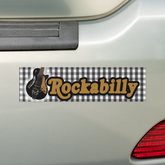 Adesivo Para Carro Estilo Rockabilly (No carro)