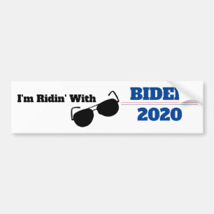 Adesivo Para Carro Estou a Ridin com o Biden 2020