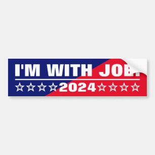 Adesivo Para Carro Estou com o Joe! Eleições Presidenciais Americanas