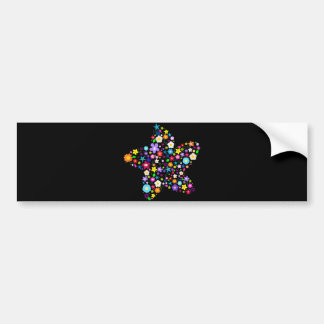 Adesivo Para Carro Estrela bonito da flor
