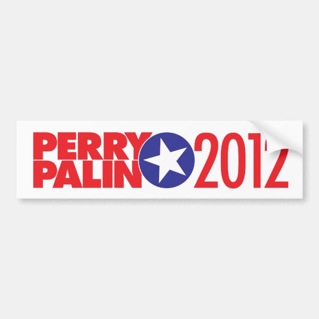 Adesivo Para Carro Estrela de Perry Palin 2012 (Frente)