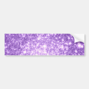 Adesivo Para Carro Estrelas Roxas Lavanda