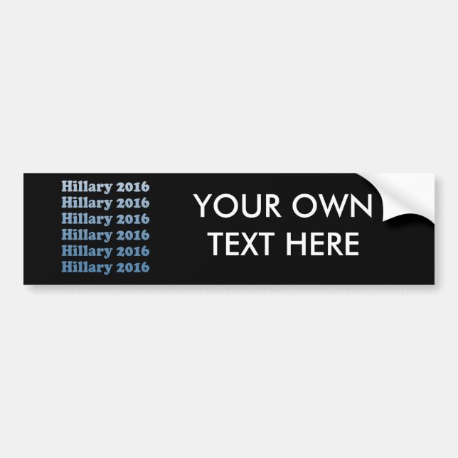 Adesivo Para Carro ETAPA de HILLARY 2016 E REPEAT.png (Frente)