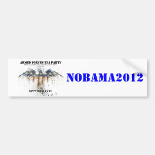 Adesivo Para Carro Etiqueta de AFTP NoBama