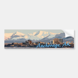 Adesivo Para Carro Etiqueta de Anchorage