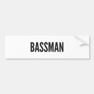 Adesivo Para Carro Etiqueta de Bassman