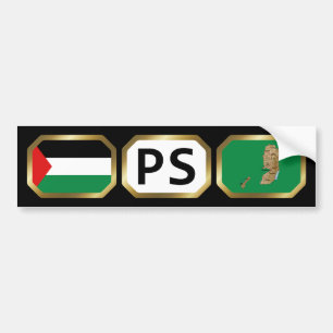 Adesivo Para Carro Etiqueta de Bomba Palestina