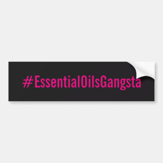 Adesivo Para Carro Etiqueta de Bumber do #essentialoilsgangsta