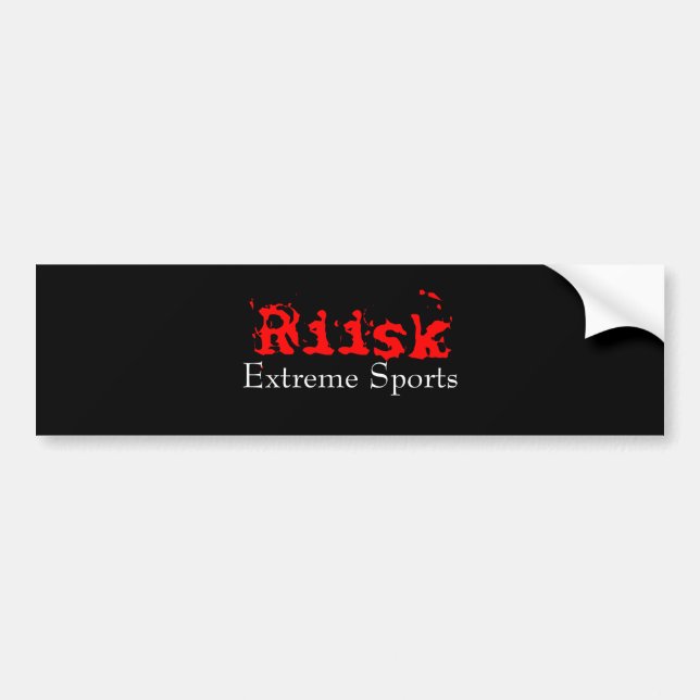 Adesivo Para Carro Etiqueta de Riisk (Frente)