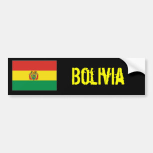 Adesivo Para Carro Etiqueta do bumber de Bolívia