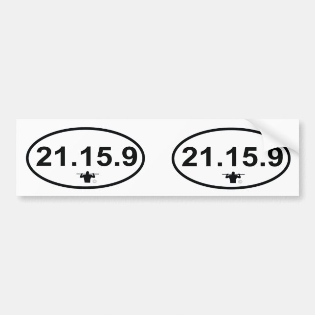 Adesivo Para Carro Etiqueta do culto de CrossFit (Frente)