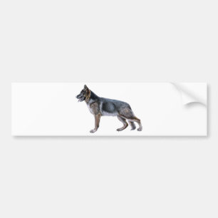 Adesivo Para Carro Etiqueta do german shepherd