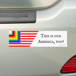 Adesivo Para Carro Etiqueta do para-choques de bandeira americana