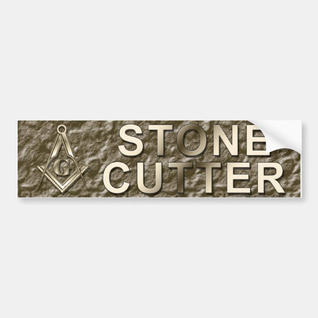 Adesivo Para Carro etiqueta do stonecutter (Frente)