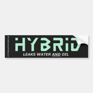 Adesivo Para Carro Etiqueta híbrida
