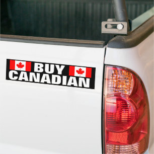 Adesivo Para Carro Etiqueta para-choques de carro canadiana comprar c