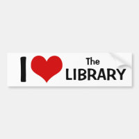 Eu amo a biblioteca