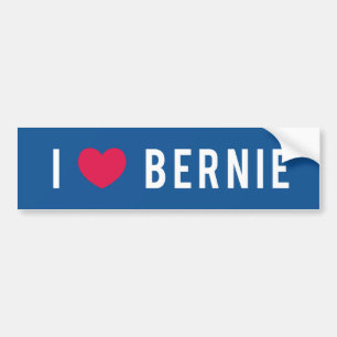 Adesivo Para Carro Eu Amo Bernie