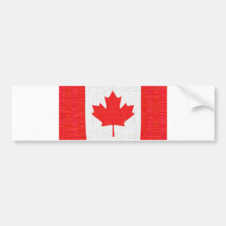 Adesivo Para Carro Eu amo Canadá! Design canadense do olhar do ponto