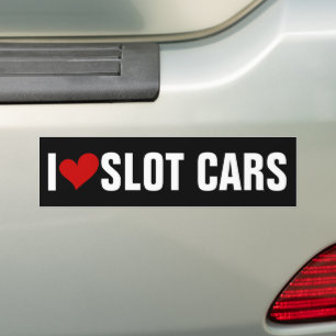 ADESIVO PARA CARRO EU AMO CARROS DE SLOT