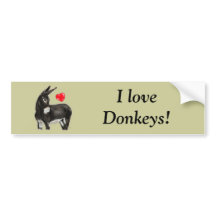 Eu Amo Donkeys Demure Donkey