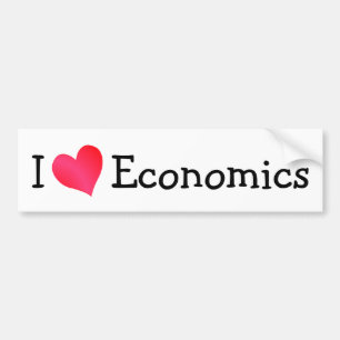 Adesivo Para Carro Eu Amo Economia