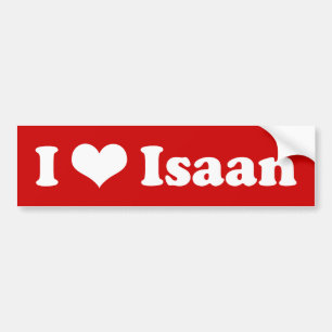Adesivo Para Carro Eu Amo Isaan