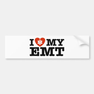Adesivo Para Carro Eu amo meu EMT