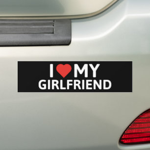 Adesivo Para Carro Eu Amo Meu Namorada