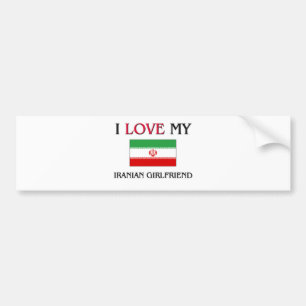 Adesivo Para Carro Eu amo meu namorada iraniano