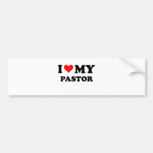 Adesivo Para Carro Eu amo meu pastor