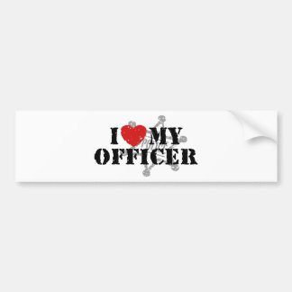 Adesivo Para Carro Eu Amo Meu Policial