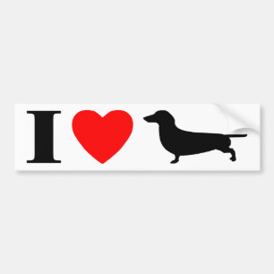 Adesivo Para Carro Eu amo o autocolante no vidro traseiro dos