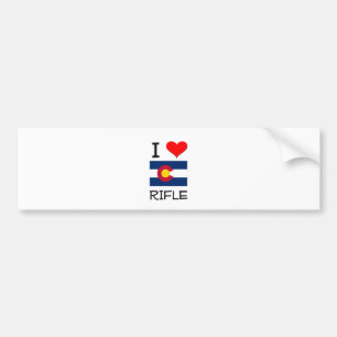Adesivo Para Carro Eu amo o RIFLE Colorado