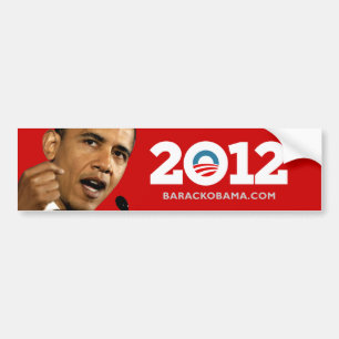 Adesivo Para Carro Eu amo Obama Biden 2012