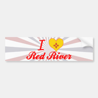 Adesivo Para Carro Eu amo Red River, New mexico