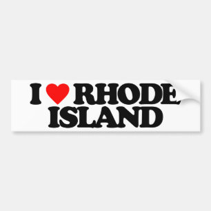 ADESIVO PARA CARRO EU AMO RHODE - ILHA
