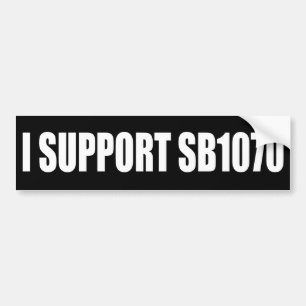 Adesivo Para Carro Eu apoio o SB 1070
