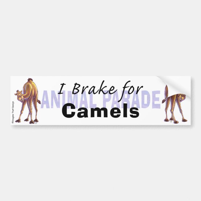 Adesivo Para Carro Eu Braço para Camelos (Frente)