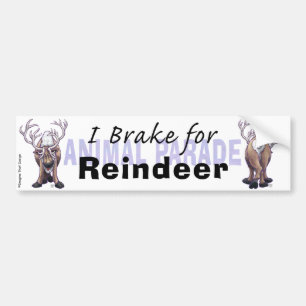 Adesivo Para Carro Eu Braço para Reindeer