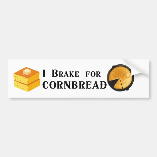 Adesivo Para Carro Eu Brake para o Corncake (Frente)