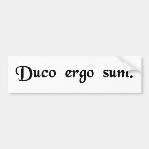 Adesivo Para Carro Eu calculo-me conseqüentemente Am.