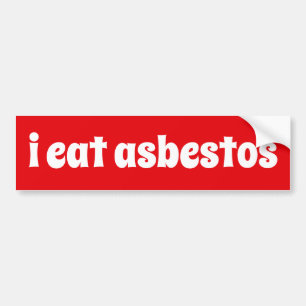 Adesivo Para Carro eu como amianto