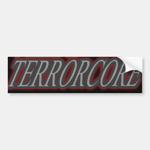 Adesivo Para Carro Eu escuto TERRORCORE