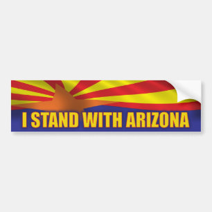 Adesivo Para Carro Eu estou com arizona